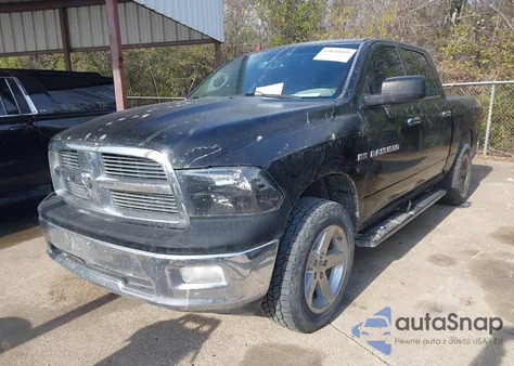 2012 Ram 1500 Slt из США, поврежденный, VIN 1C6RD7LT9CS196384